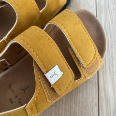 【お渡し決定】テータテート  サンダル　15cmの画像