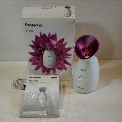☆美品☆ Panasonic パナソニック スチーマー ナノケア EH-SA33 ピンク