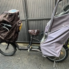 ブリヂストン　アンジェリーノ　子供乗せ自転車の画像