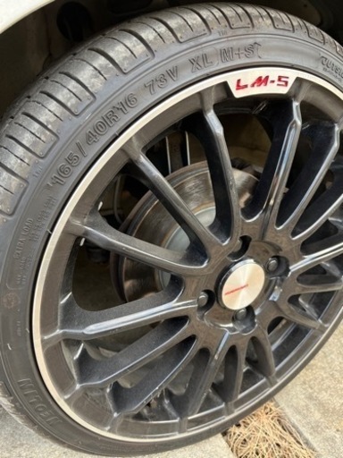 タイヤ、ホイール４本セット　LEHRMEISTER/LM-S/トレント15