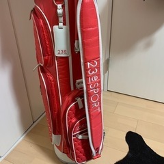 レディース　ゴルフバック&クラブハーフセット　の画像