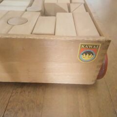 カワイ　kawai   積み木　手押し車の画像