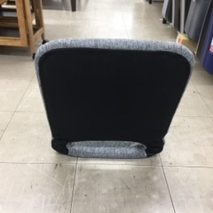 座椅子 グレーの画像
