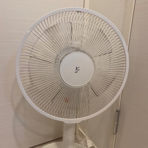 山善　扇風機(ホワイト)