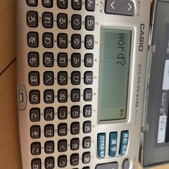 電子辞書カシオEX-wordの画像
