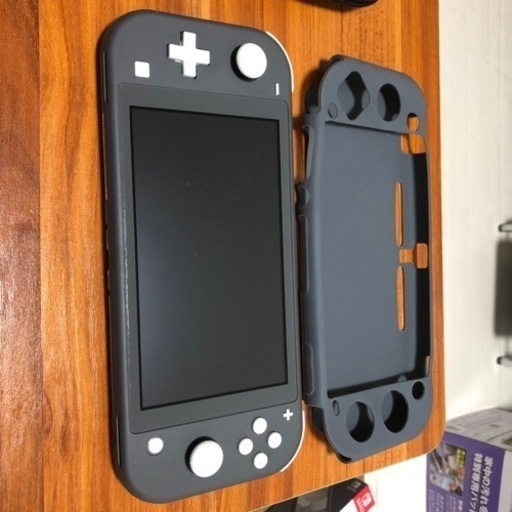 Switch light グレー、ケース、充電器、カバー❗️