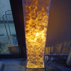 アンティーク間接照明【サイズ】横幅18㎝高さ100㎝清掃済
