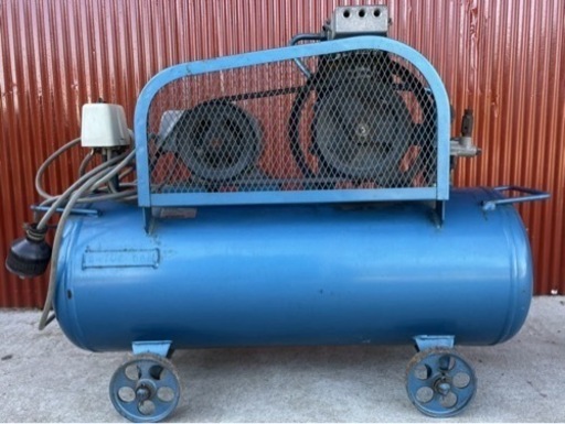 岩田 IWATA エアー コンプレッサー イワタ 実動品 200V エアー工具