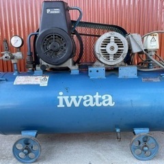 岩田 IWATA エアー コンプレッサー イワタ 実動品 200...