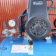 岩田 IWATA エアー コンプレッサー イワタ 実動品 200V エアー工具