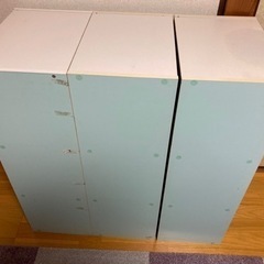 🔚3段ボックス　譲り先決まりましたので返信しません。