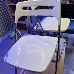 取引中　値下げ　IKEAの折りたたみチェアの画像