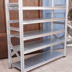ASPLUND(アスプルンド)取り扱いのメーカーMETALSISTEM(メタルシステム)6段ハンガーラック。店舗什器などにもおススメのインダストリアルなオープンシェルフは飾り棚としても♪CA227の画像