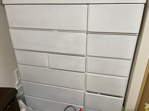 箪笥　6段　白色