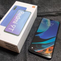使用期間1週間！SIMフリー！　Redmi9T　デュアルSIM(...