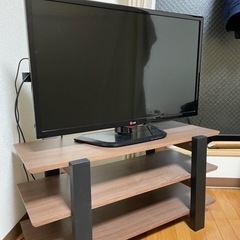 LG 32型　テレビ台とセットでお渡しします。