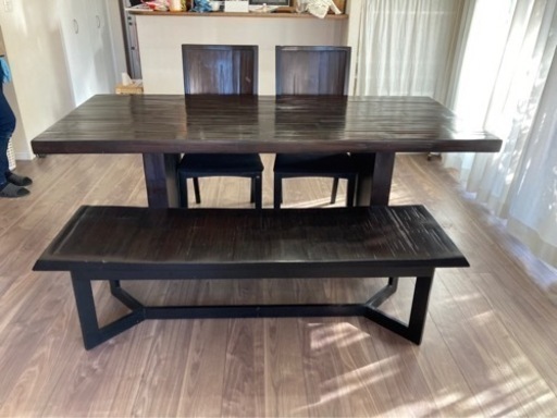 決まりました　アジアン家具　ダイニングテーブル　セット　クワイエットアワーズ