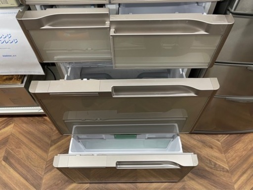 【リユースショップBYREUSE配達・設置OK】HITACHI 475L 6ドア冷蔵庫