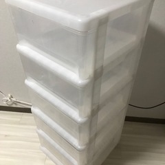 ＊お取引中　ニトリ　クローゼットチェストFD(5段)の画像