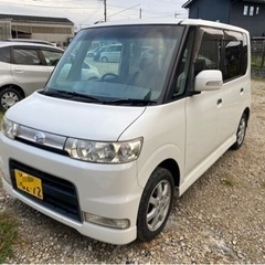ダイハツ　タント19年車　カスタム　72,900KM 車検4年／5月