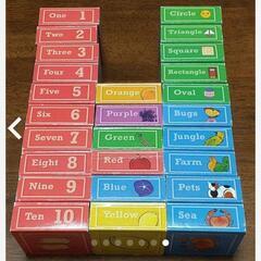 洋書 Learning Block Books: 数・形・色・動...
