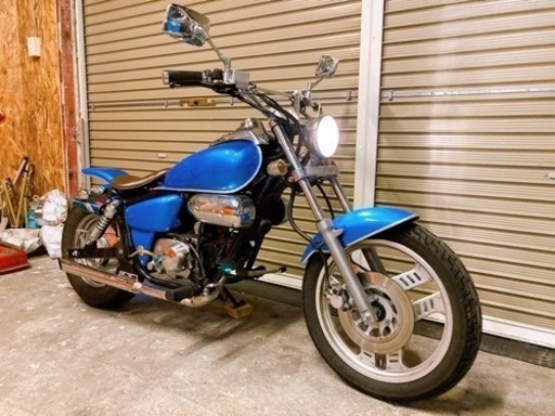 ホンダ　マグナ50 カスタム　配送可能　支払いは現金or振り込みも可能　青系