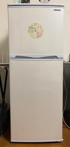 冷蔵庫　アビテラックス 138L 2ドア