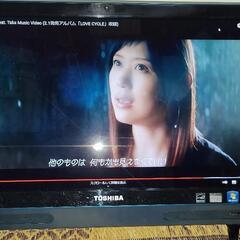 東芝 レグザPC 21.5インチ フルHD液晶一体型デスクトップPC Windows10！メモリ6GB！Wi-Fi！無線マウス＆キーボード！の画像