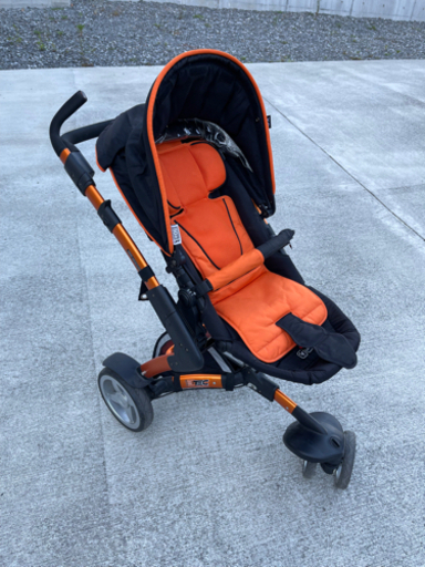 ABC Design ABCデザイン　3-Tec アルマイトオレンジ　ベビーカー