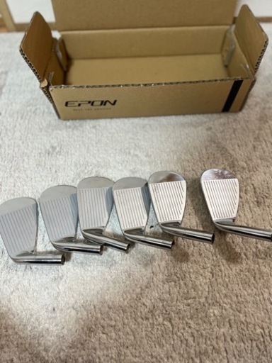 【早い者勝ち】エポン AF-TOUR MB アイアン ヘッドのみ 6本セット