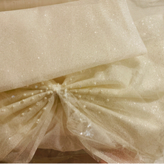 ウェディングドレス ラザロ風 グリッタードレスの画像