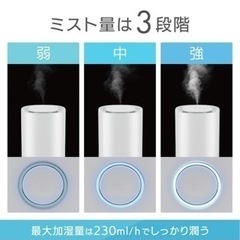 アイリスオーヤマ 加湿器 卓上 大容量の画像