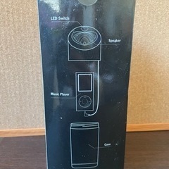 防水スピーカー（光ります）の画像