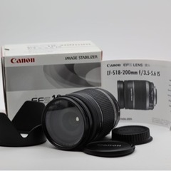 【超美品】Canon EF-S 18-200mm f3.5-5.6 IS 社外フード、保護フィルター付き