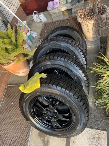 ダンロップウィンターマックス　15インチ　pcd100 195/65/r15