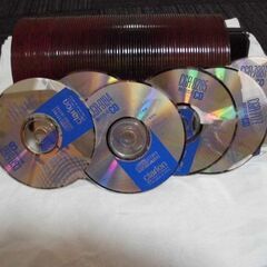 カラオケCDディスク100枚の画像