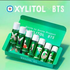 キシリトールガム BTS プレミアムボトル ★ フルコンポ 7個set ケースのみ 新品未使用の画像