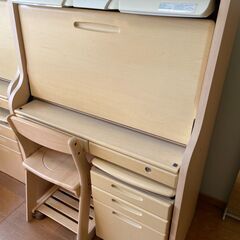 コイズミ　コンパクト　学習机　ライティングデスク