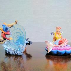 ワンピースログボックス　旅立ち〜騒乱の魚人島編
〜4体セット！の画像