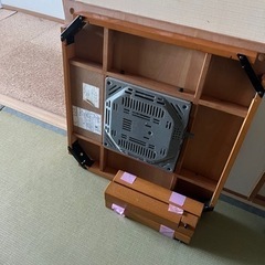  こたつ 差し上げます。