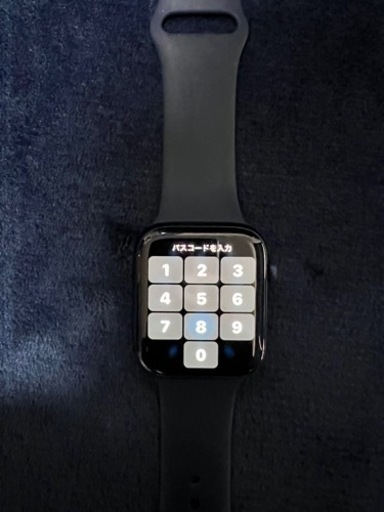 Apple Watch Series 6 GPSモデル 44mm ブルーアルミニウムケースとディープネイビースポーツバンド アップルウ
