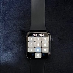 Apple Watch Series 6 GPSモデル 44mm ブルーアルミニウムケースとディープネイビースポーツバンド アップルウォッチ6の画像