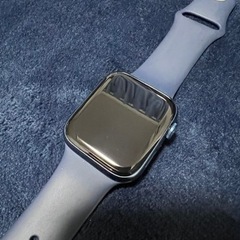 Apple Watch Series 6 GPSモデル 44mm ブルーアルミニウムケースとディープネイビースポーツバンド アップルウォッチ6の画像