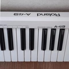 【ジャンク品】Roland A-49 WH
49鍵 MIDIキーボードの画像