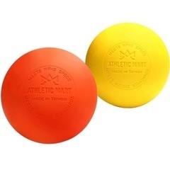 ATHLETIC MART マッサージボール 2個 [収納袋つき...