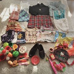 90，95cm 女の子　子供服、玩具、靴　２４点　まとめ売り