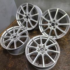 BORBET ボルベット 社外ホイール 18インチ 4本 8J5HPCD112+50 VW/ゴルフ等 ハブリング付属　(VHB281)クレジットカード QRコード決済可能