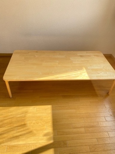 値下げ！美品　座卓　折り畳み　ローテーブル　150cm