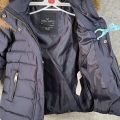 在庫処分！ZARA GIRLS キッズ　ダウンジャケット　110㎝サイズ　の画像
