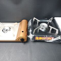 イワタニブランドカセットガスコンロ2つ・片方新品